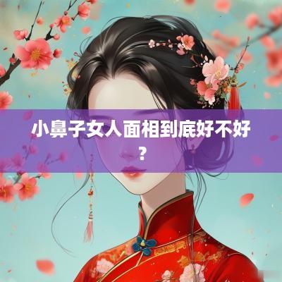 小鼻子女人面相到底好不好？