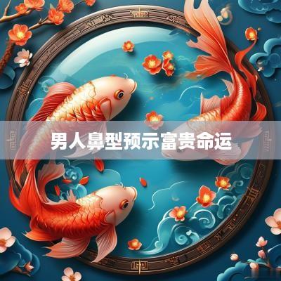 男人鼻型预示富贵命运