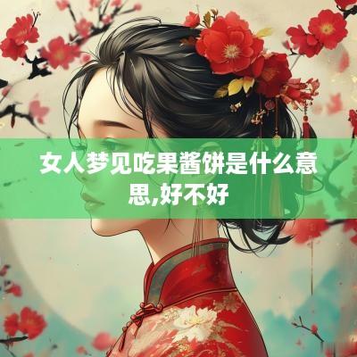 女人梦见吃果酱饼是什么意思,好不好