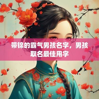 带锦的霸气男孩名字，男孩取名最佳用字
