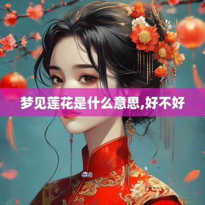 梦见莲花是什么意思,好不好