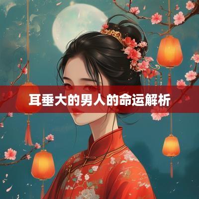 耳垂大的男人的命运解析