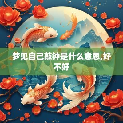 梦见自己敲钟是什么意思,好不好