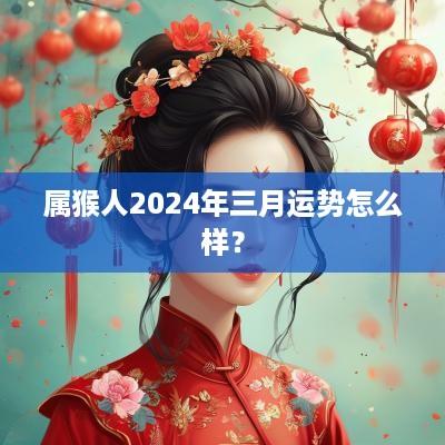属猴人2025年三月运势怎么样？