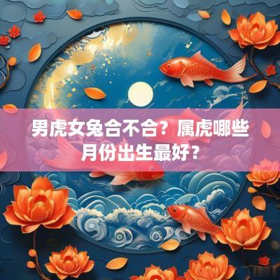 男虎女兔合不合？属虎哪些月份出生最好？