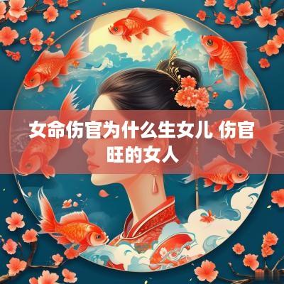 女命伤官为什么生女儿 伤官旺的女人