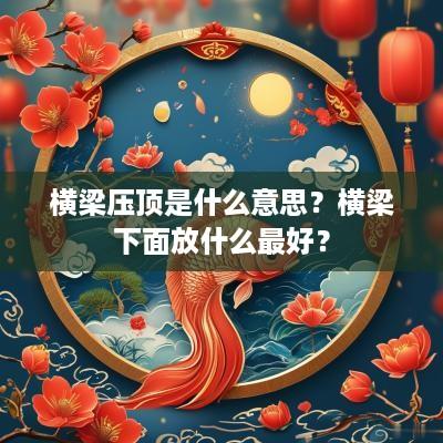 横梁压顶是什么意思？横梁下面放什么最好？