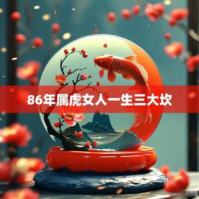 86年属虎女人一生三大坎