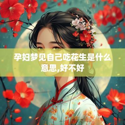 孕妇梦见自己吃花生是什么意思,好不好