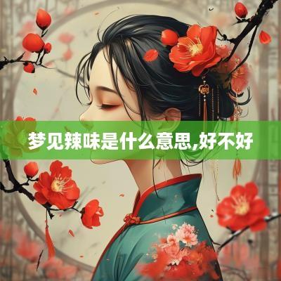 梦见辣味是什么意思,好不好