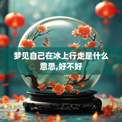 梦见自己在冰上行走是什么意思,好不好