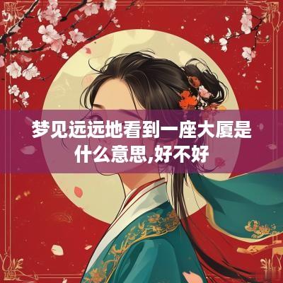 梦见远远地看到一座大厦是什么意思,好不好