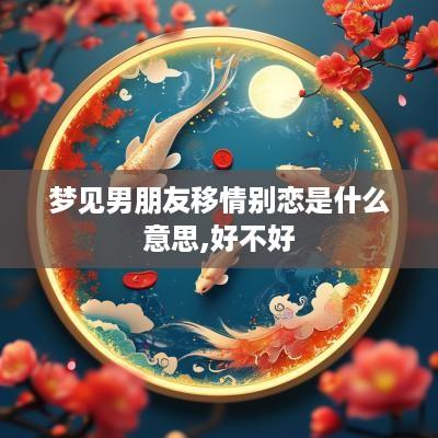 梦见男朋友移情别恋是什么意思,好不好