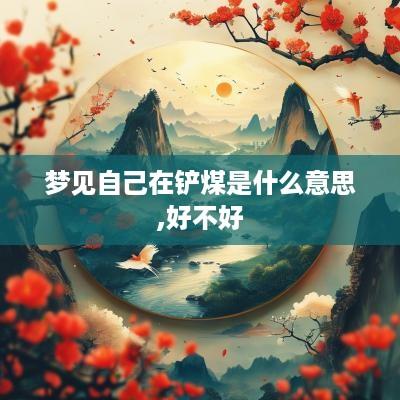 梦见自己在铲煤是什么意思,好不好