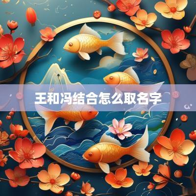 王和冯结合怎么取名字