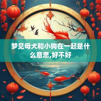 梦见母犬和小狗在一起是什么意思,好不好