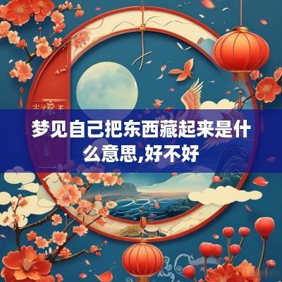 梦见自己把东西藏起来是什么意思,好不好
