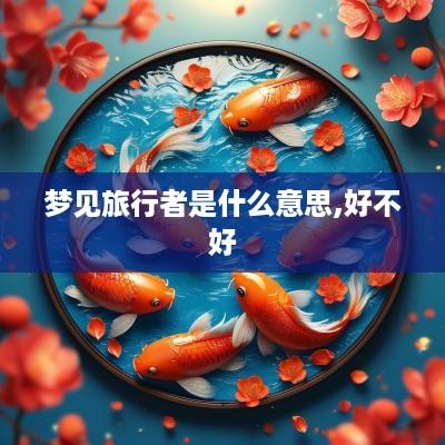 梦见旅行者是什么意思,好不好