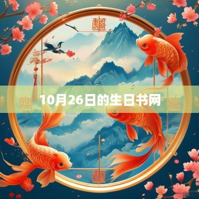 10月26日的生日书网