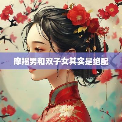 摩羯男和双子女其实是绝配