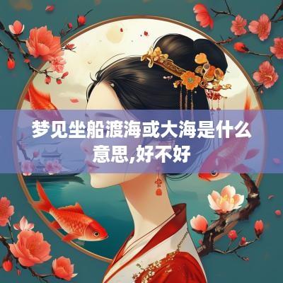 梦见坐船渡海或大海是什么意思,好不好
