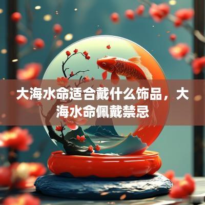 大海水命适合戴什么饰品，大海水命佩戴禁忌