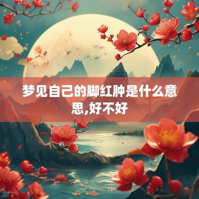梦见自己的脚红肿是什么意思,好不好