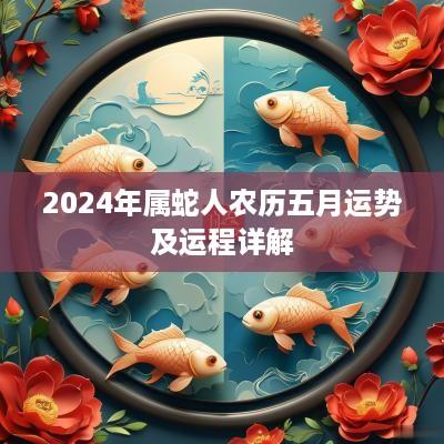 2025年属蛇人农历五月运势及运程详解