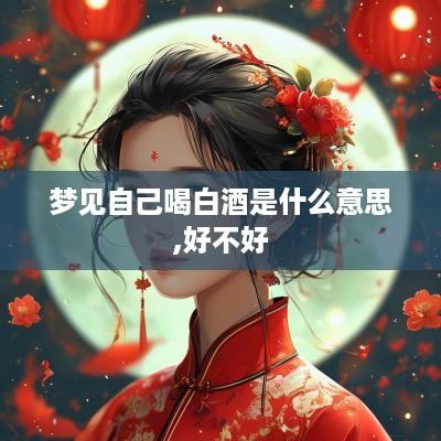 梦见自己喝白酒是什么意思,好不好