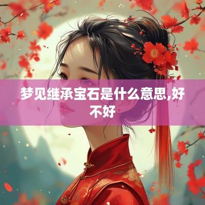 梦见继承宝石是什么意思,好不好