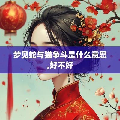 梦见蛇与猫争斗是什么意思,好不好