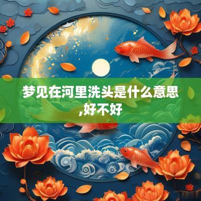 梦见在河里洗头是什么意思,好不好