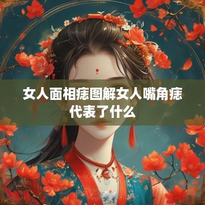 女人面相痣图解女人嘴角痣代表了什么