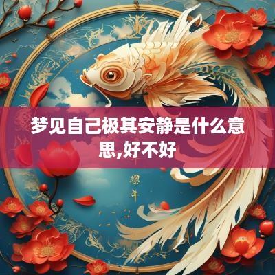 梦见自己极其安静是什么意思,好不好