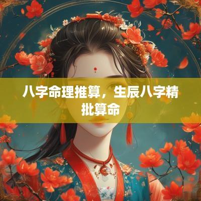 八字命理推算，生辰八字精批算命