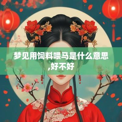 梦见用饲料喂马是什么意思,好不好
