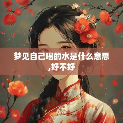 梦见自己喝的水是什么意思,好不好