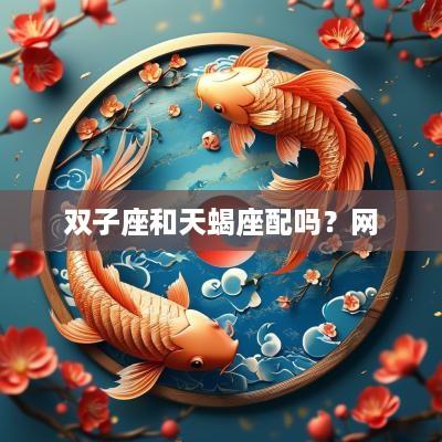 双子座和天蝎座配吗？网