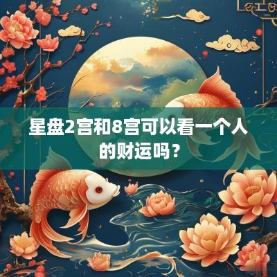 星盘2宫和8宫可以看一个人的财运吗？
