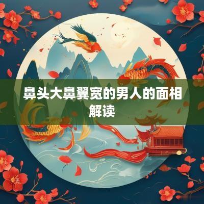 鼻头大鼻翼宽的男人的面相解读