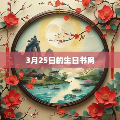 3月25日的生日书网