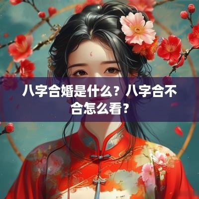 八字合婚是什么？八字合不合怎么看？