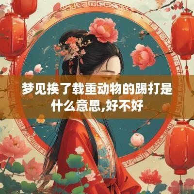 梦见挨了载重动物的踢打是什么意思,好不好