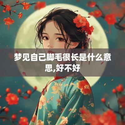 梦见自己脚毛很长是什么意思,好不好