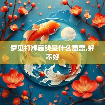 梦见打牌赢钱是什么意思,好不好