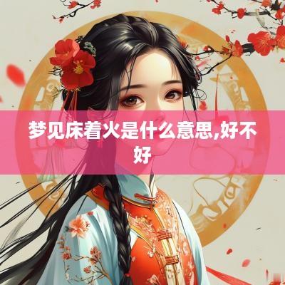 梦见床着火是什么意思,好不好