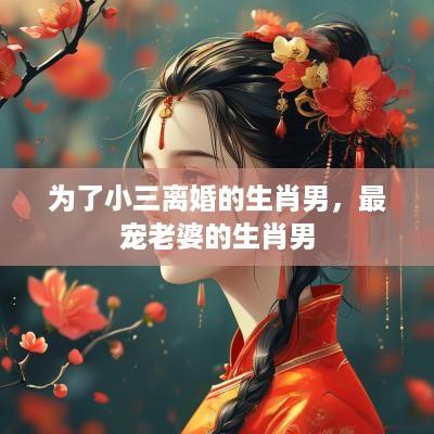 为了小三离婚的生肖男，最宠老婆的生肖男