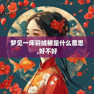 梦见一床羽绒被是什么意思,好不好