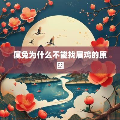 属兔为什么不能找属鸡的原因