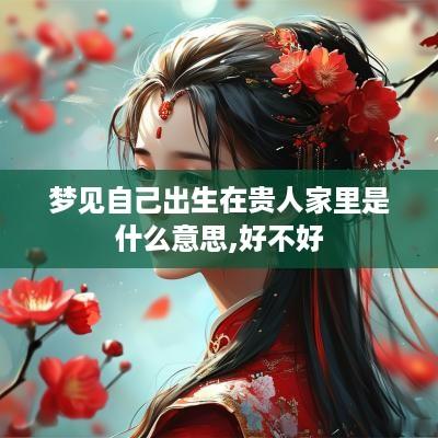 梦见自己出生在贵人家里是什么意思,好不好
